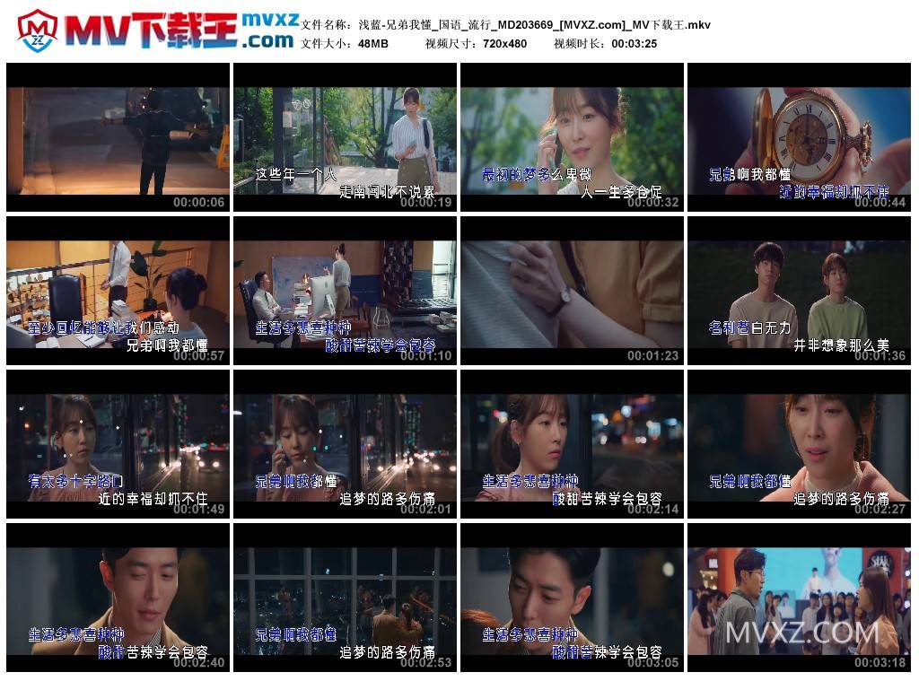 浅蓝-兄弟我懂_国语_流行_MD203669